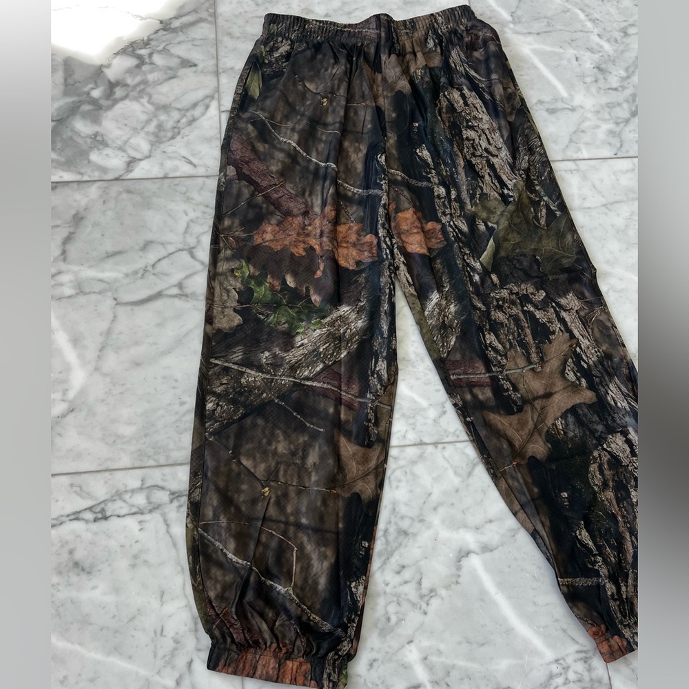 HECS Stealthscreen Camo Pants Camouflage Size Mens L Hunting Lightweight Shell - Picture 2 of 13